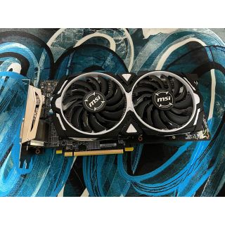 MSI Radeon RX 580 ARMOR 8G OC グラボ　ビデオカード(PCパーツ)