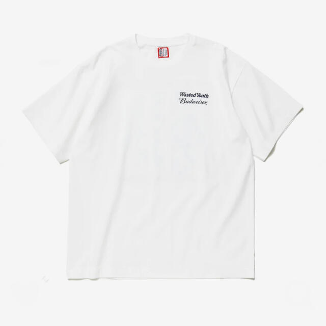 WYxBW T-SHIRT white XL wasted youth