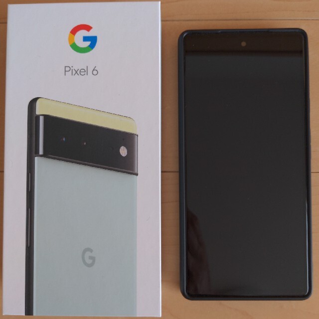 新品登場 Google Pixel6 Sorta Seafoam スマートフォン本体