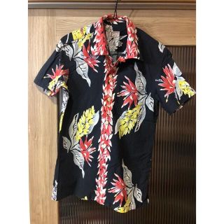 【McGREGOR】マクレガー 半袖総柄シャツ カジキ魚柄アロハシャツ (M)