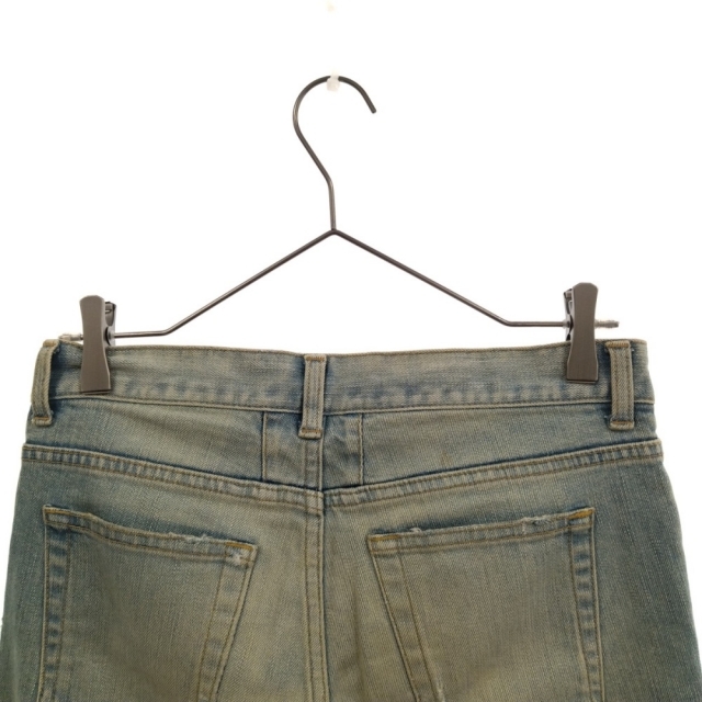 ぜひご 新品 SAINT LAURENT PARISブルーデニム D16 27インチ MKvLw