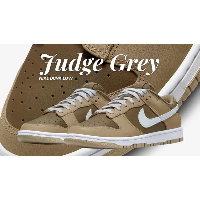 【新品】Nike Dunk Low "Judge Grey" 28.0cm