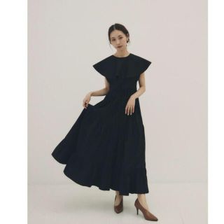 ランデブー(RANDEBOO)のRandeboo ランデブー Cape cotton dress ワンピース(ロングワンピース/マキシワンピース)