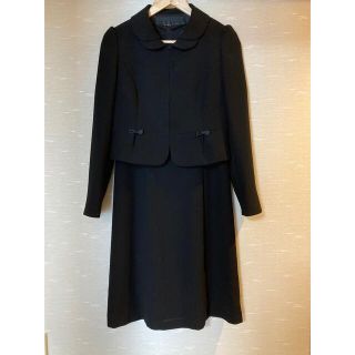 ヒロミチナカノ(HIROMICHI NAKANO)の【美品】ヒロミチナカノ　ブラックフォーマル　喪服　9号(礼服/喪服)