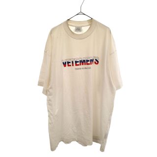 ヴェトモン(VETEMENTS)のVETEMENTS ヴェトモン 21AW ロシアロゴプリントTシャツ UA52TR290R(Tシャツ/カットソー(半袖/袖なし))