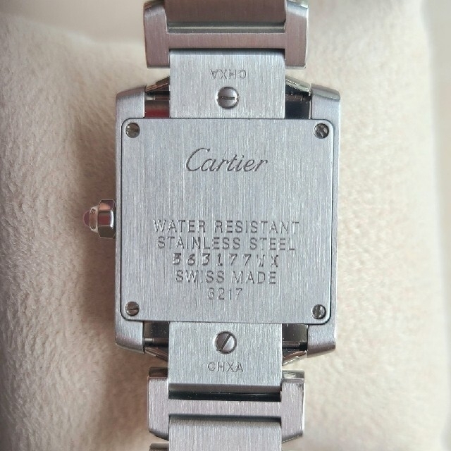 新品未使用　Cartier tank small model