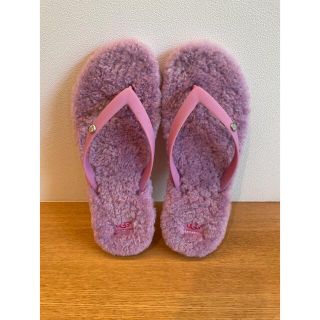 アグ(UGG)のUGG  フワモコビーサン　24cm(サンダル)