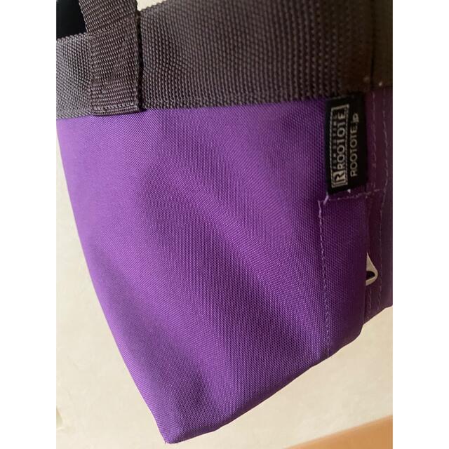 ROOTOTE(ルートート)のお値下げ　ROOTOTE 紫色 レディースのバッグ(トートバッグ)の商品写真