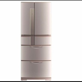 ミツビシ(三菱)の冷蔵庫　三菱　切れちゃう瞬間冷凍　コンパクト　6ドア　ファミリーサイズ(冷蔵庫)