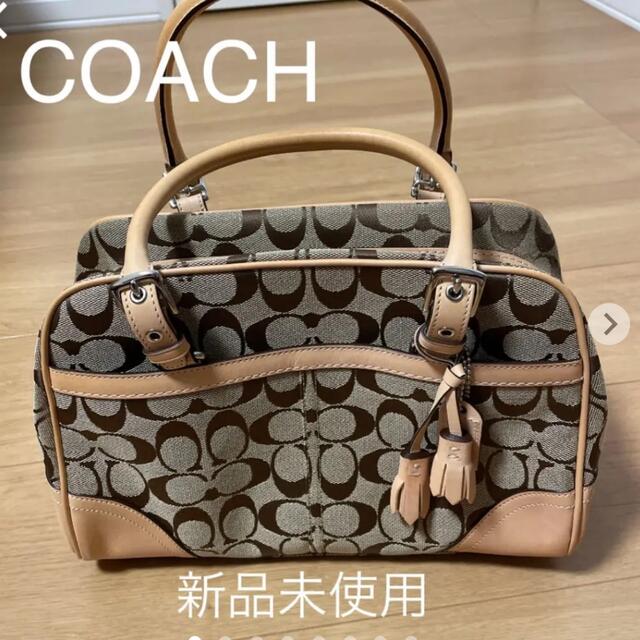 COACH　コーチ　ハンドバッグ　ベージュ