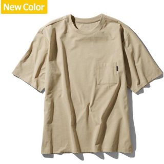 ザノースフェイス(THE NORTH FACE)の【プリオ様専用】ザ・ノース・フェイス  ポケットTシャツ 半袖 ベージュ M(Tシャツ/カットソー(半袖/袖なし))