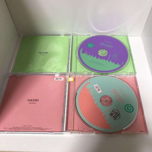 YOASOBI ヨアソビ THE BOOK Ⅰ・Ⅱアルバム CD 2枚セット エンタメ/ホビーのCD(ポップス/ロック(邦楽))の商品写真