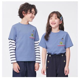 ジーユー(GU)の【新品 未使用 タグ付き】KIDSグラフィックTCRAYON SHINCHAN (Tシャツ/カットソー)