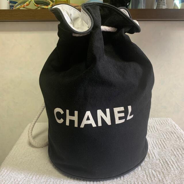 CHANEL(シャネル)のシャネル　ノベルティ巾着ナップサック レディースのバッグ(リュック/バックパック)の商品写真