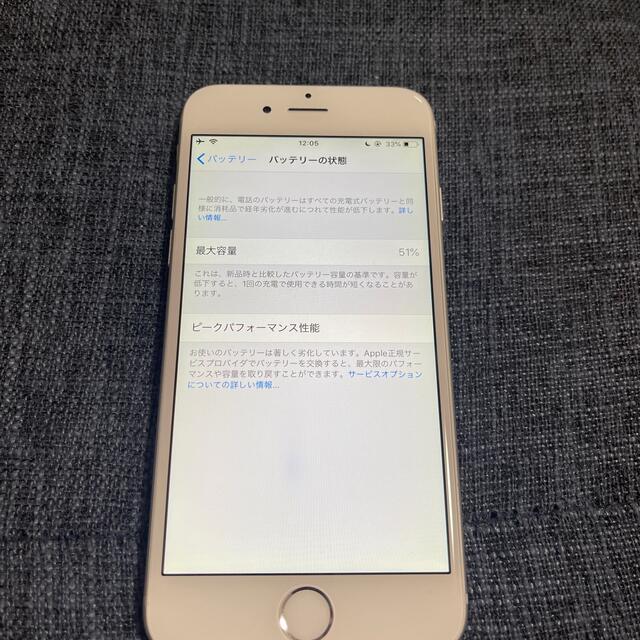 ⑤ iPhone6 16gb シルバー　ソフトバンク 4