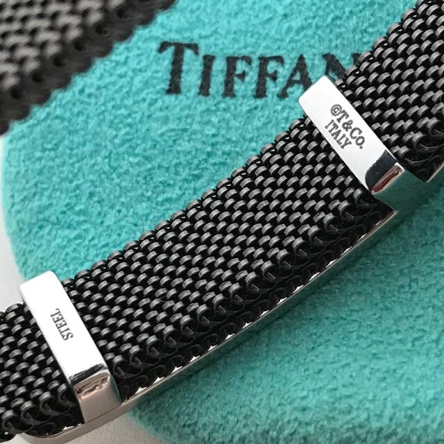 Tiffany & Co. - Tiffany 1837プレート メッシュバングル希少美品の