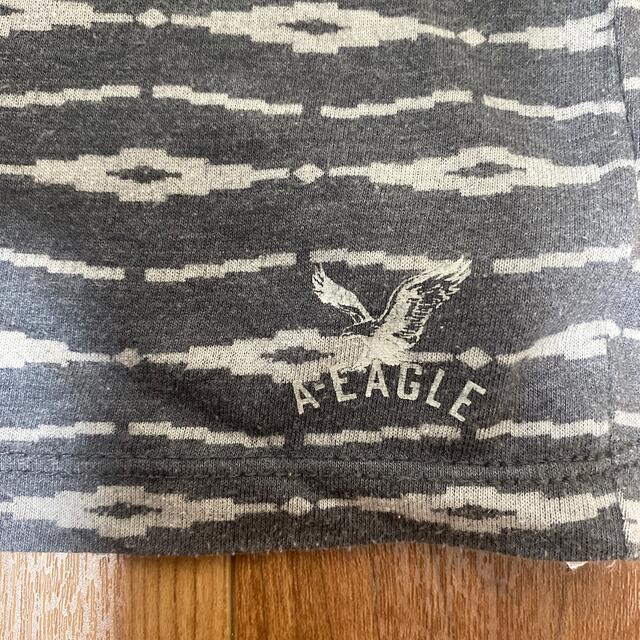 American Eagle(アメリカンイーグル)のアメリカンイーグル　Tシャツ　チャコールグレイ メンズのトップス(Tシャツ/カットソー(半袖/袖なし))の商品写真