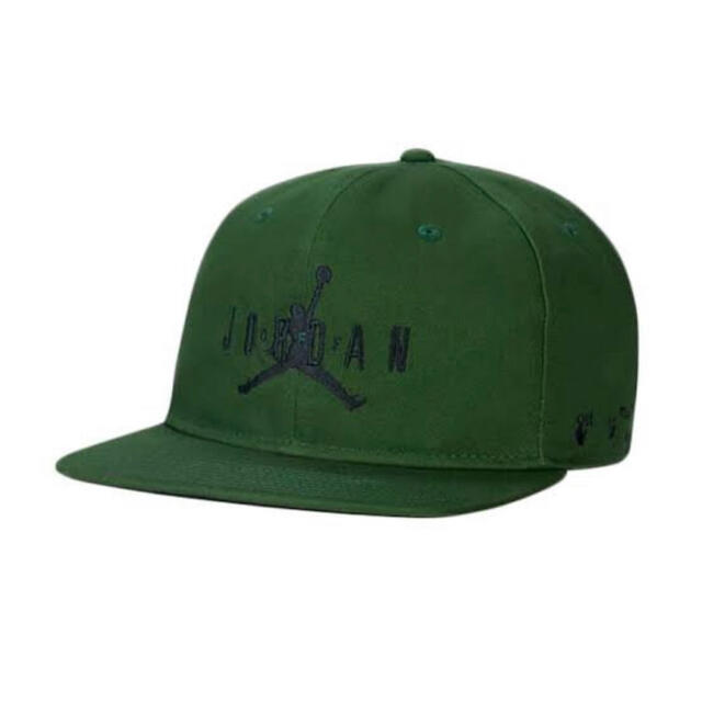 OFF-WHITE(オフホワイト)の◆Air Jordan Off-White Men's Cap Green メンズの帽子(キャップ)の商品写真