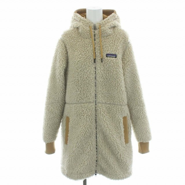 patagonia(パタゴニア)のパタゴニア ダスティメサパーカ コート ロング フーディー ボア S ベージュ レディースのジャケット/アウター(その他)の商品写真