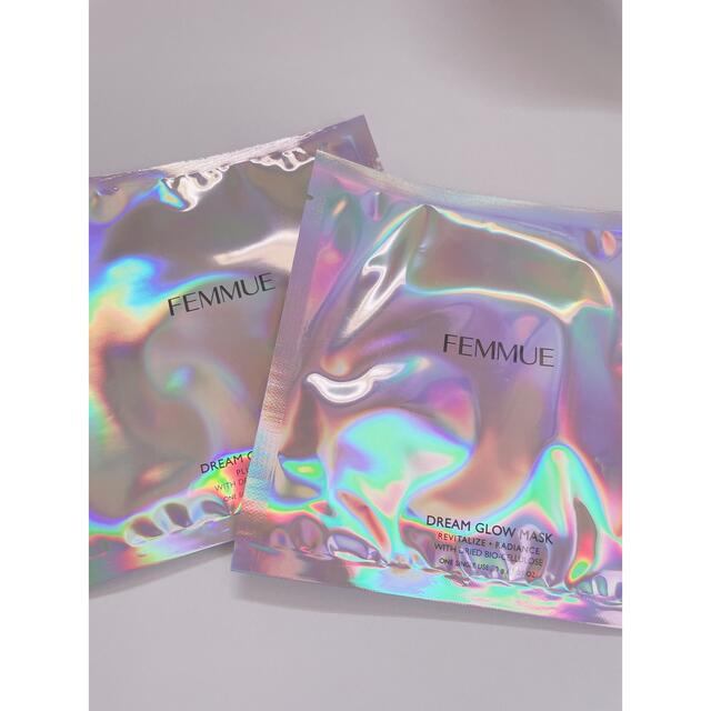 FEMMUE(ファミュ)のファミュ ドリームグロウマスク2枚 コスメ/美容のスキンケア/基礎化粧品(パック/フェイスマスク)の商品写真