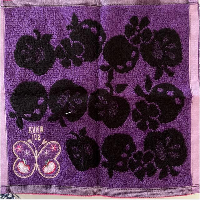 ANNA SUI(アナスイ)の匿名発送　アナスイ　ANNA SUI   タオルハンカチ　タグ付き　新品未使用 レディースのファッション小物(ハンカチ)の商品写真