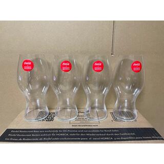 コカコーラ(コカ・コーラ)の未使用　コカコーラ　リーデル  専用グラス  4つセット(グラス/カップ)
