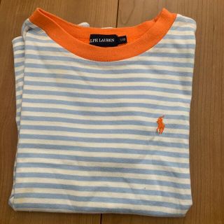 ラルフローレン(Ralph Lauren)のラルフローレン　ボーダーT 110 シミあり(Tシャツ/カットソー)