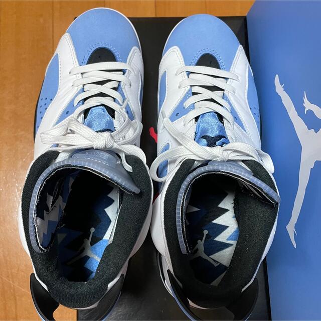 NIKE(ナイキ)のナイキ エア ジョーダン6 レトロ AIR JORDAN RETRO UNC メンズの靴/シューズ(スニーカー)の商品写真