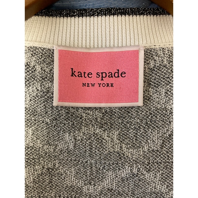 kate spade new york(ケイトスペードニューヨーク)のケイトスペード　カーディガン レディースのトップス(カーディガン)の商品写真