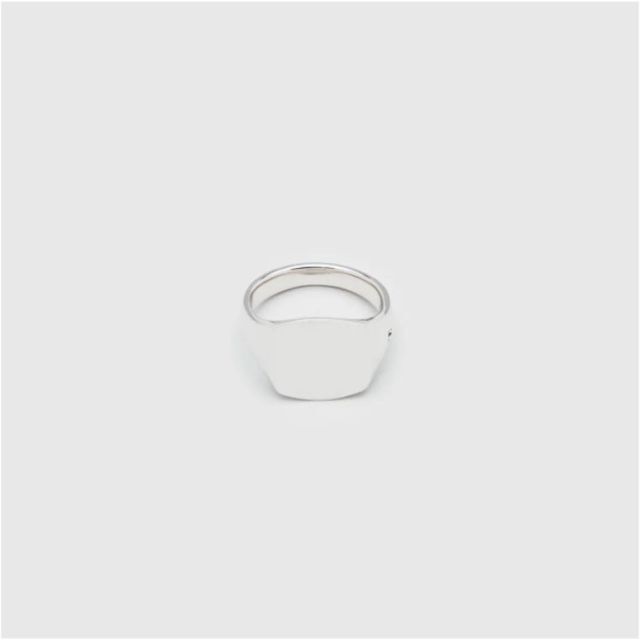 【TOM WOOD】 Mini Signet Cushion Ring 【4号】 レディースのアクセサリー(リング(指輪))の商品写真