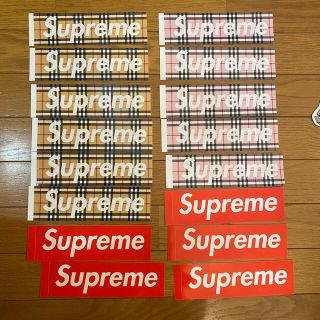 シュプリーム(Supreme)のsupreme バーバリー　ステッカー　11枚(しおり/ステッカー)