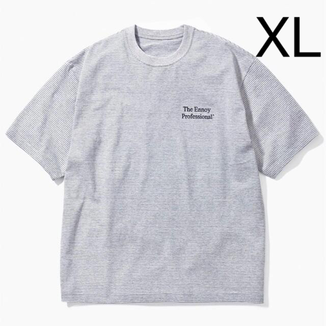 ennoy S/S Border T-Shirt (GRAY × BLACK)-