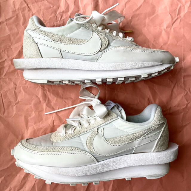 SACAI × NIKE LDWAFFLE TRIPLE WHITE 24