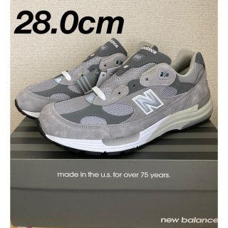 ニューバランス(New Balance)の28.0cm new balance M992GR GRAY USA(スニーカー)