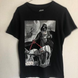 【US古着】スターウォーズ　ダースベーダー　半袖Tシャツ　ブラック(Tシャツ/カットソー(半袖/袖なし))