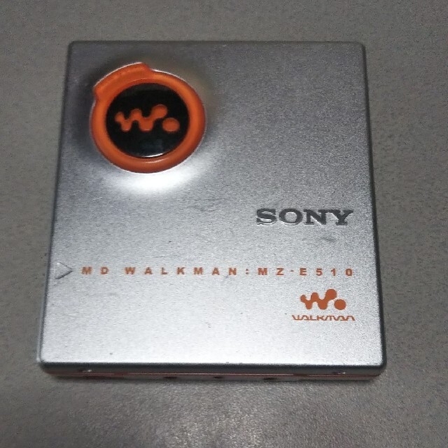 WALKMAN(ウォークマン)の超希少ソニーMDウォークマンMZ―E510稼働ジャンク スマホ/家電/カメラのオーディオ機器(ポータブルプレーヤー)の商品写真