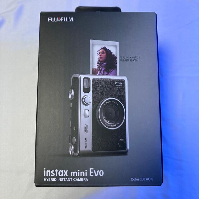 新品未開封　富士フイルム チェキ instax mini Evo ブラック