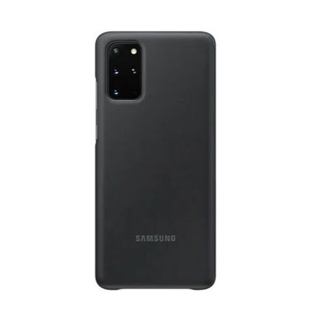 SAMSUNG(サムスン)のGalaxy S20+ Puls CLEAR VIEW カバー ブラック 純正品 スマホ/家電/カメラのスマホアクセサリー(Androidケース)の商品写真