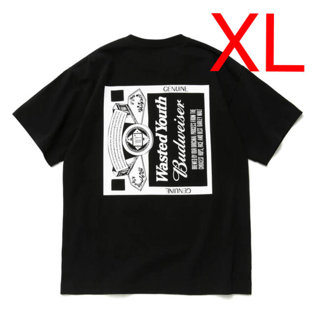 XL Wasted Youth Budweiser T-SHIRTメンズ