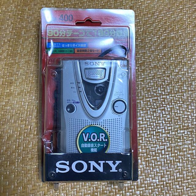 SONY TCM-400 ソニー カセットテープ プレーヤー 未使用 - ポータブル