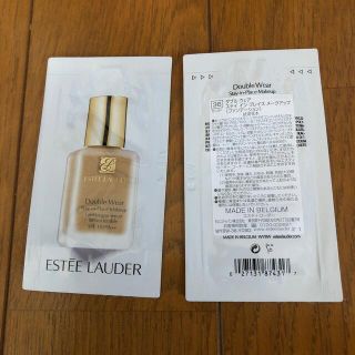 エスティローダー(Estee Lauder)のエスティローダー　ダブルウェア　サンプル　×2個(サンプル/トライアルキット)