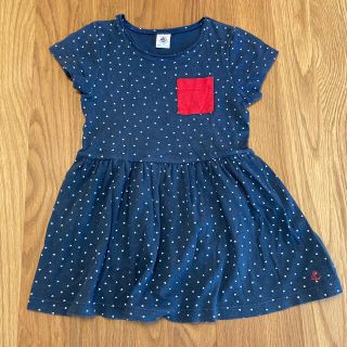 プチバトー(PETIT BATEAU)のプチバトー ワンピース 4ams/104cm(ワンピース)