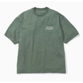 ワンエルディーケーセレクト(1LDK SELECT)のennoy Border T-Shirt (GREEN × WHITE) XL (Tシャツ/カットソー(半袖/袖なし))