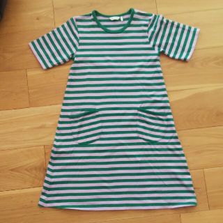 マリメッコ(marimekko)のmarimekko 半袖ワンピース(ワンピース)