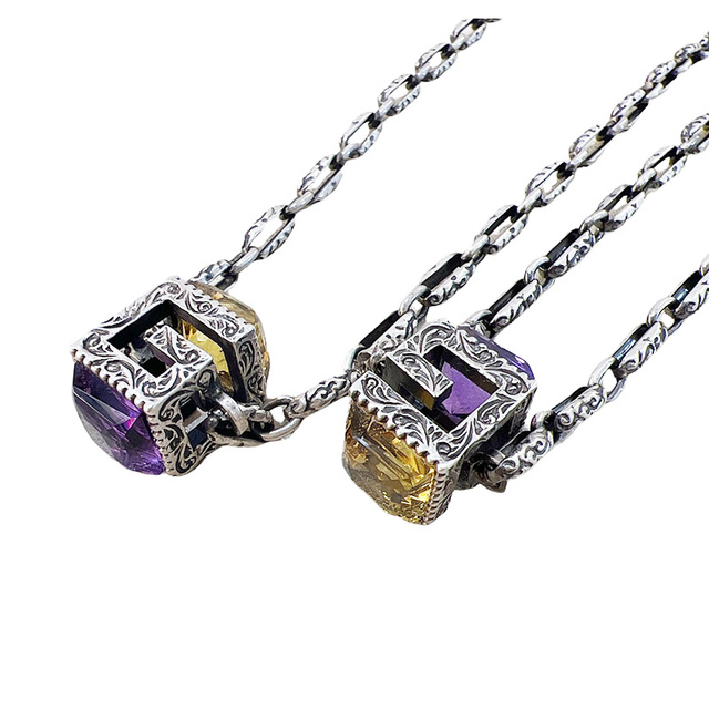 最安値 【レア美品】Gucci グッチ HUF NECKLACE ネックレス ネックレス