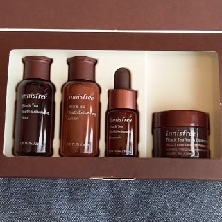 イニスフリー(Innisfree)のinnisfree イニスフリー ブラックティー スキンケア トライアルセット(美容液)