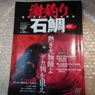 ガマカツ(がまかつ)の釣り雑誌　激釣り石鯛　磯の王者と真っ向勝負(その他)