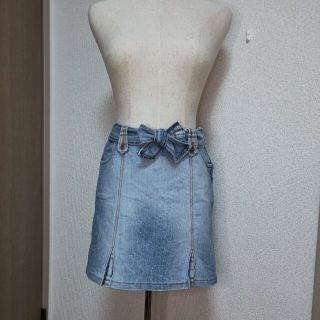 バーバリーブルーレーベル(BURBERRY BLUE LABEL)のkitty様専用❣  BURBERRY デニム ﾎﾞｯｸｽﾌﾟﾘｰﾂスカート(ミニスカート)