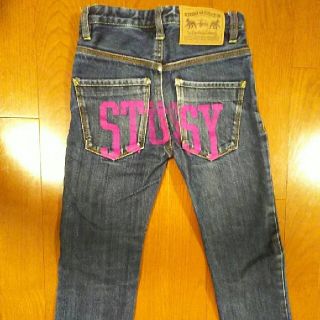 ステューシーMサイズSTUSSYジーンズGパンjeansデニムdenimキッズ☆