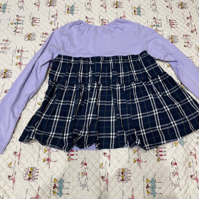 ANNA SUI mini(アナスイミニ)のANNA SUI MINI 140 長Tシャツ　キュロットスカート キッズ/ベビー/マタニティのキッズ服女の子用(90cm~)(スカート)の商品写真